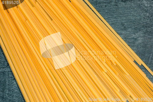 Image of The dry Italian pasta