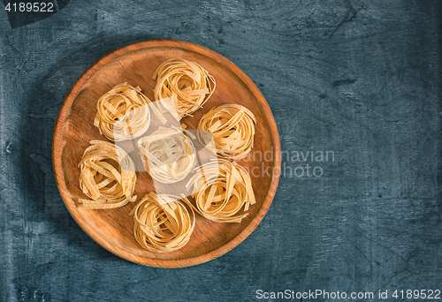 Image of The dry Italian pasta