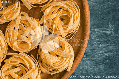 Image of The dry Italian pasta