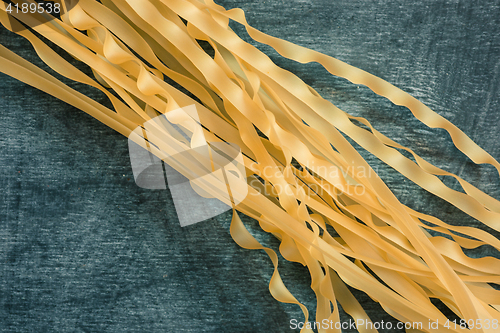 Image of The dry Italian pasta