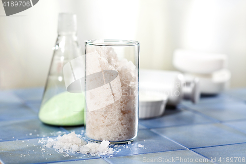 Image of bottles of bath salts