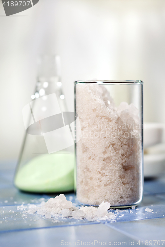 Image of bottles of bath salts