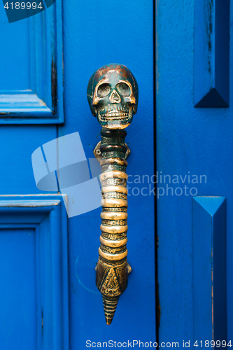 Image of Skull door handle