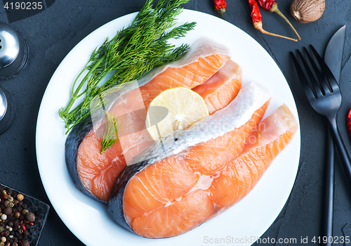 Image of fresh salmon