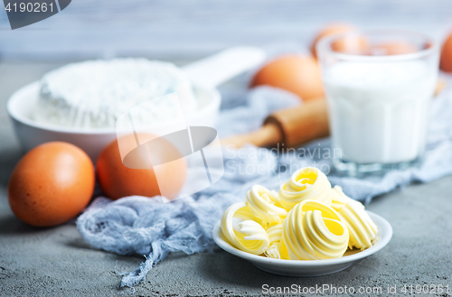 Image of ingredients for baking