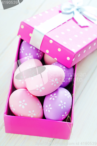 Image of easter eggs