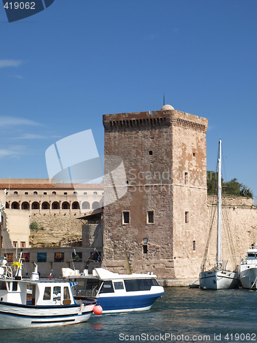 Image of The Saint-Jean fort in Marseille