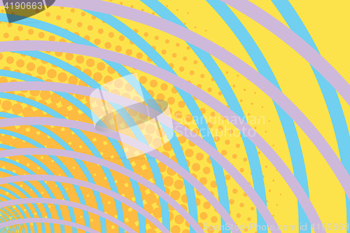 Image of Retro background radio wave wi fi