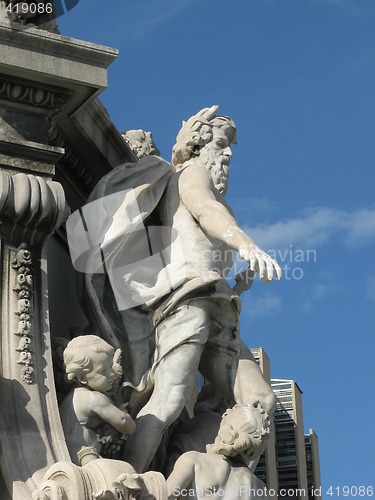 Image of Cantini fountain detail