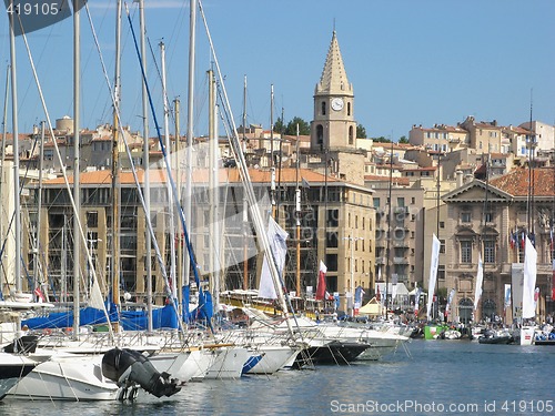 Image of Marseille harbor