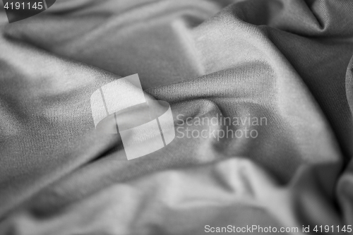 Image of close up of gray textile or fabric background