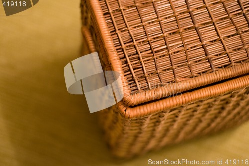 Image of basket on a floor