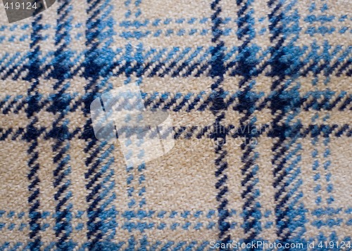 Image of woolen plaid