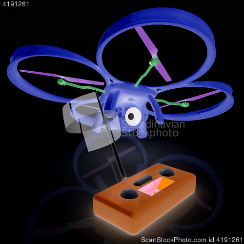 Image of Drone with remote controller