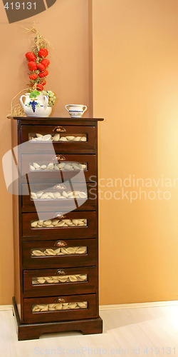 Image of Drawers with pasta