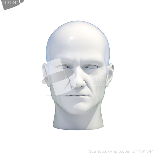 Image of Mannequin Dummy Head Isolated