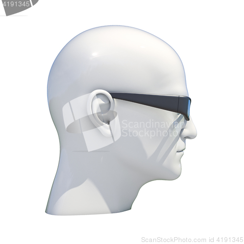 Image of Mannequin Dummy Head Isolated