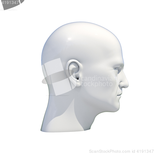 Image of Mannequin Dummy Head Isolated