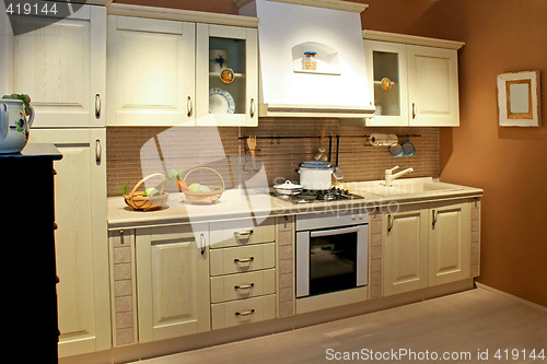 Image of Vintage kitchen wide