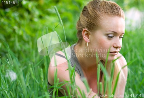 Image of woman in the park