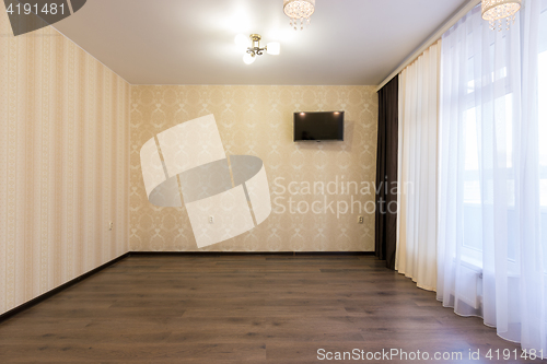 Image of Interior of a new bedroom unfurnished