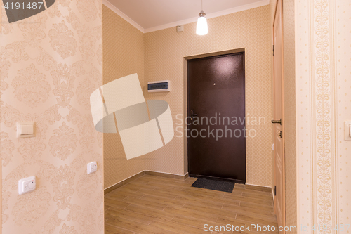 Image of Interior hallway small apartment unfurnished