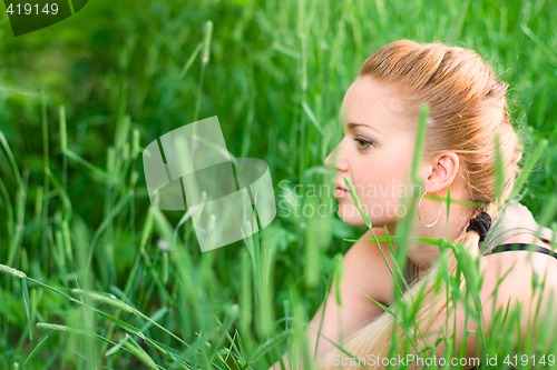 Image of woman in the park