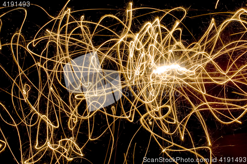 Image of Sparkly Light Painting