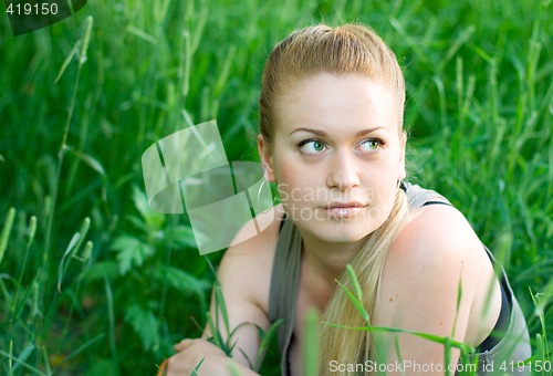 Image of woman in the park