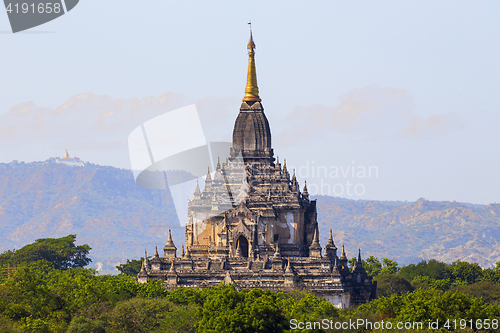 Image of Bagan buddha tower at day