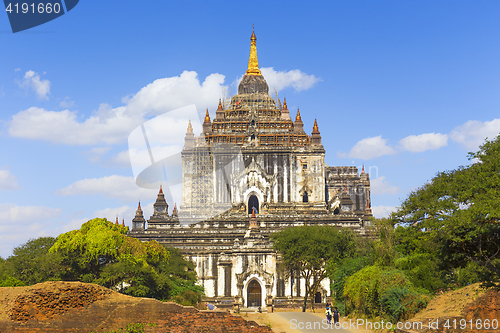 Image of Bagan buddha tower at day