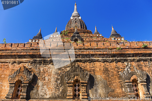 Image of Bagan buddha tower at day