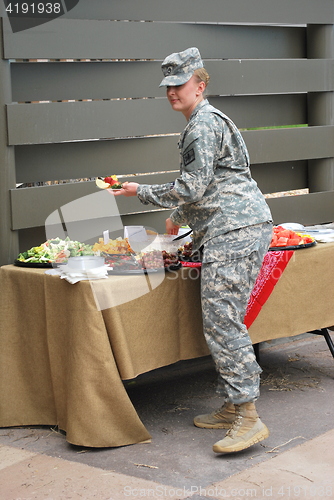 Image of Military brunch.