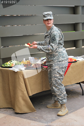 Image of Military brunch.