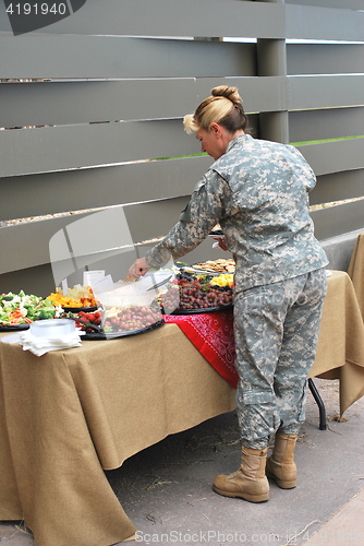 Image of Military brunch.