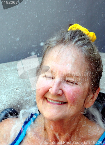 Image of Hot tub beauty.