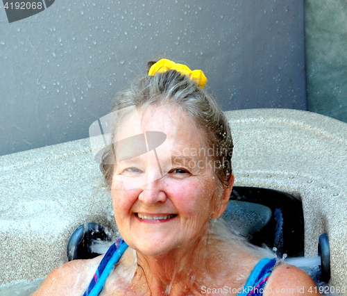 Image of Hot tub beauty.