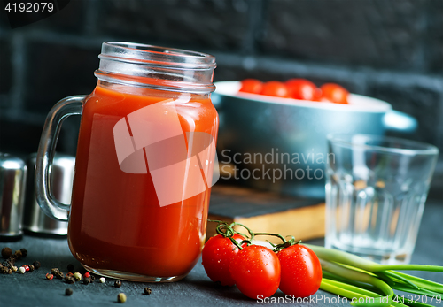 Image of tomato juice