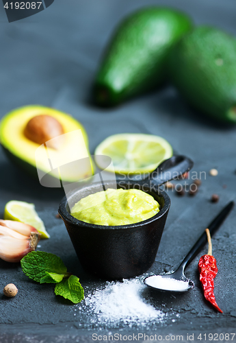 Image of avocado sauce