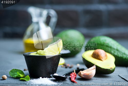 Image of avocado sauce