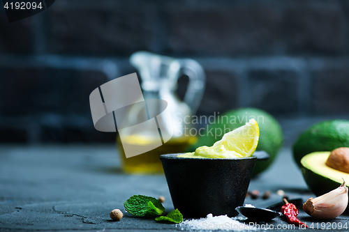 Image of avocado sauce