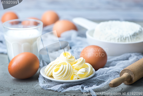 Image of ingredients for baking