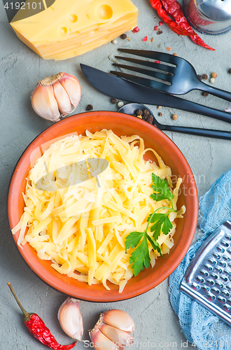 Image of grated cheese