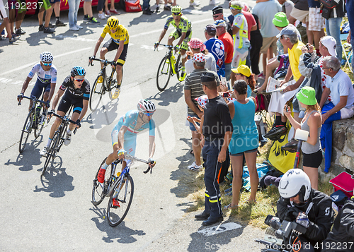 Image of Vincenzo Nibali on Col du Glandon - Tour de France 2015