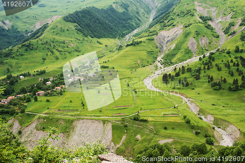 Image of Mountain slope of the Caucasus