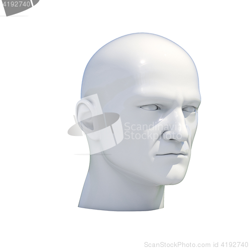 Image of Mannequin Dummy Head Isolated