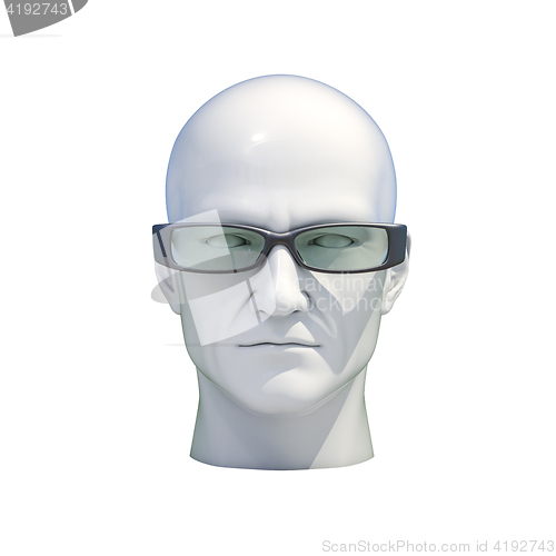 Image of Mannequin Dummy Head Isolated