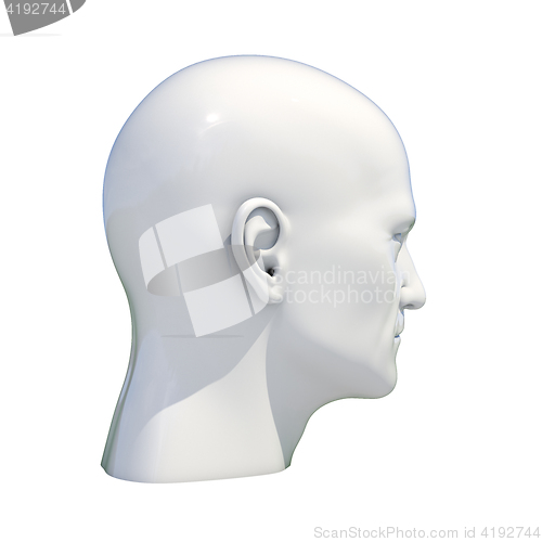 Image of Mannequin Dummy Head Isolated