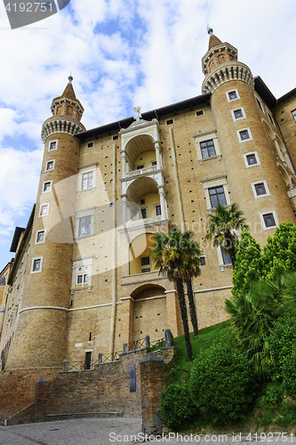 Image of Castle in Urbino Italy