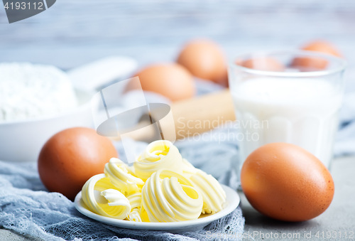 Image of ingredients for baking